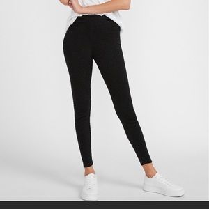 Express High Waisted Metallic leggings